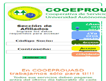 Tablet Screenshot of cooeprouasd.net